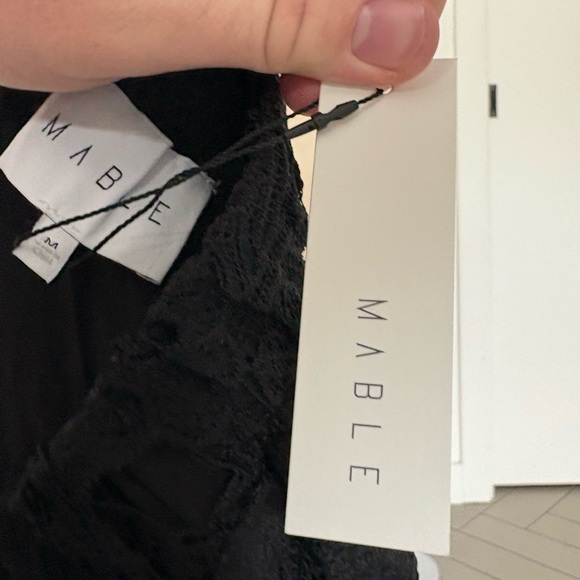 NWT Mable Lace Black Skirt - Picture 6 of 8